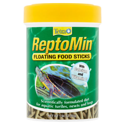 Tetra ReptoMin Floating Food Sticks, 1.94 oz, 1.94 Ounce
