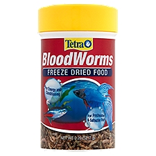 Tetra BloodWorms Freeze Dried Food, 0.25 oz