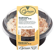 Cyrus O'Leary's Pies Banana, Cream Pie, 7 Ounce