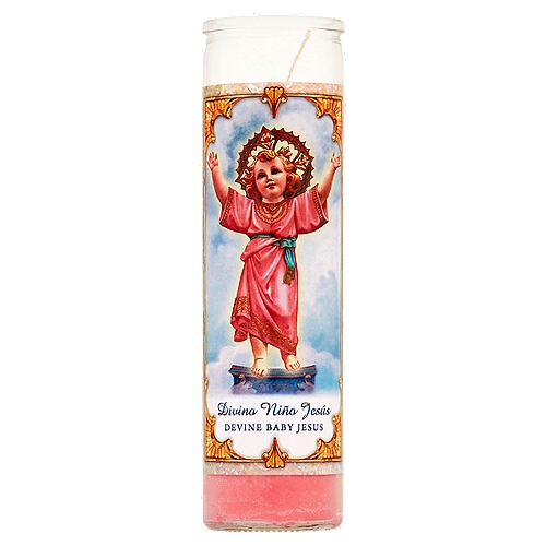 Divine Baby Jesus 8” Candle