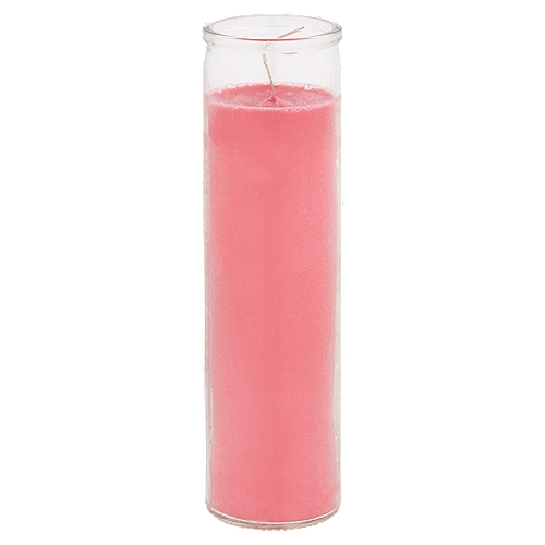 8" Pink Candle