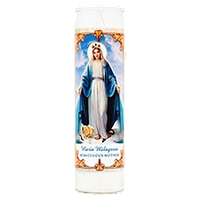 Candle, Miraculous Mother 8", 1 Each