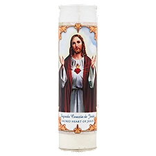 Prayer Candle Company Sacred Heart of Jesus 8'' Candle
