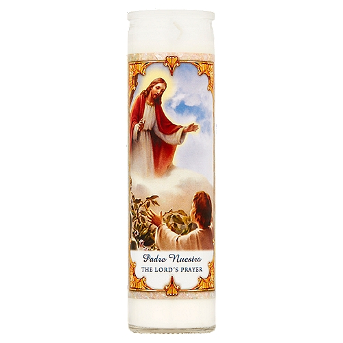 The Lord's Prayer 8” Candle