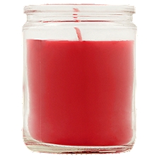 Star Candle Prayer Candle - Red, 4 Ounce