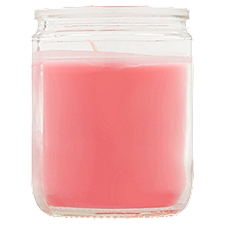 Candle, 3.25" Pink, 4 Ounce