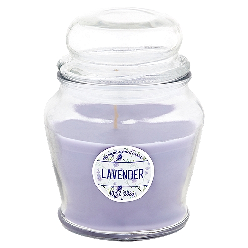  Lavender Soy Blend Scented Candle, 10 oz 