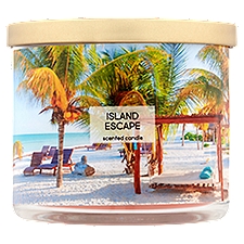 Star Candle Company Island Escape Scented Candle, 13 oz