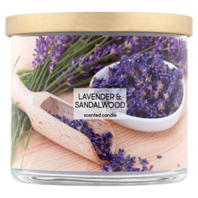 Star Candle Company Lavender & Sandalwood Scented Candle, 13 oz, 13 Ounce
