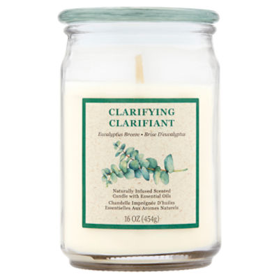 Clarifying Eucalyptus Breeze Scented Candle, 16 oz