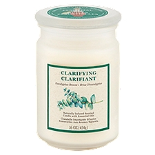 Unbranded Candle Clarifying Eucalyptus Breeze Scented, 16 Ounce