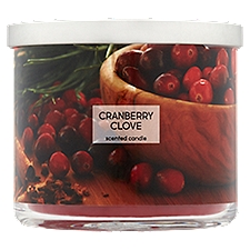 Star Candle Company Cranberry Clove Scented Candle, 13 oz, 13 Ounce