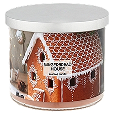 Star Candle Company Gingerbread House, Scented Candle, 1 Each