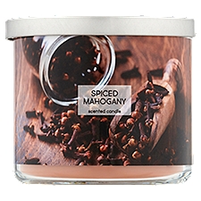 Star Candle Company Spiced Mahogany Scented Candle, 13 oz, 1 Each