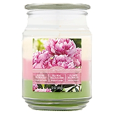 Star Lytes Floral Blossoms Scented Candle, 17oz., 17 Ounce