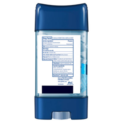 Desodorante Gillette en Gel Clear Cool Wave, 3.8 oz –