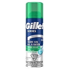 Gillette Series Soothing with Aloe Vera Shave Gel, 7 oz
