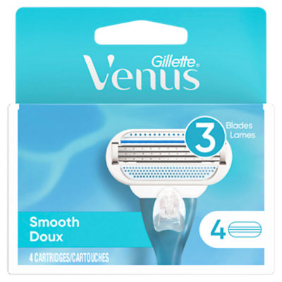 Gillette Venus 3 Blade Cartridges, 4 count