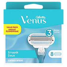 Gillette Venus Smooth Cartridges Value Pack, 8 count
