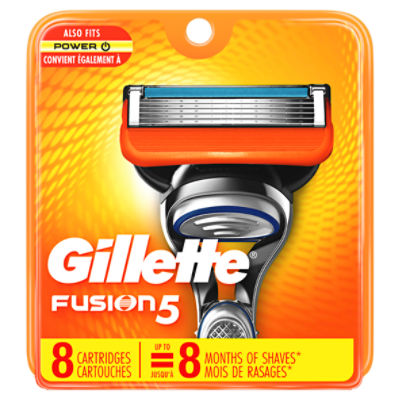 roestvrij Geologie bemanning Gillette Fusion 5 Cartridges, 8 count