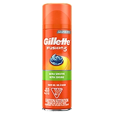 Gillette Fusion5 Ultra Sensitive, Shave Gel, 1 Each