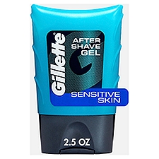 Gillette Sensitive Skin After Shave Gel, 2.5 fl oz liq, 2.5 Fluid ounce