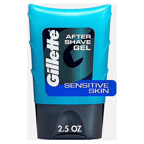 Gillette Sensitive Skin After Shave Gel, 2.5 fl oz liq