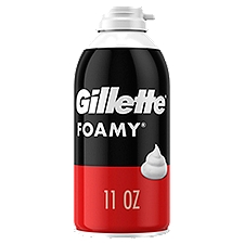 Gillette Foamy Regular Shave Foam, 11 oz, 11 Ounce