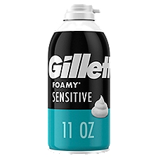 Gillette Foamy Sensitive Shave Foam, 11 oz, 11 Ounce