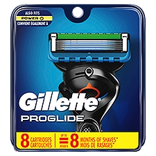 Gillette ProGlide Cartridges, 8 Each