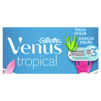 Gillette Venus Tropical Women's Disposable Razors + Ultra