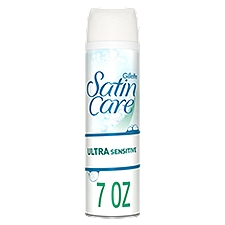 Gillette Satin Care Ultra Sensitive Irritation Defense Shave Gel, 7 oz