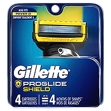 Gillette Cartridges, 4 Each