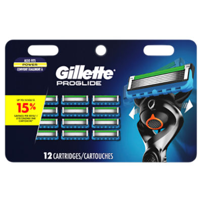 Gillette ProGlide Cartridges, 12 count - The Fresh Grocer