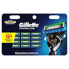 Gillette ProGlide Cartridges, 12 Each
