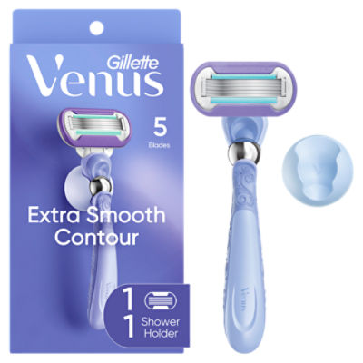 Gillette Venus Deluxe Smooth Swirl Women's Razor Handle + 1 Blade Refill ShopRite