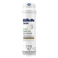 Gillette Skin Ultra Sensitive, Shave Gel, 7 Ounce