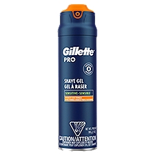 Gillette Pro for Men, Shaving Gel, 7 Ounce