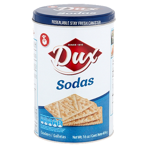 Dux Sodas Crackers, 16 oz