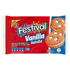 Nutresa Festival Vanilla Flavored Cream Sandwich Cookies, 12 count, 14.2 oz