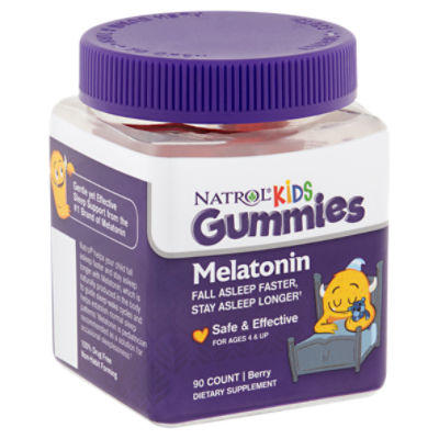 Natrol Kids Melatonin Sleep Support Gummies Berry