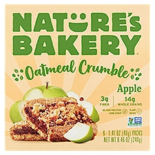 Nature's Bakery Oatmeal Crumble Apple, 1.41 Ounce