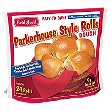 Bridgford Parkerhouse Style, Rolls Dough, 24 Each
