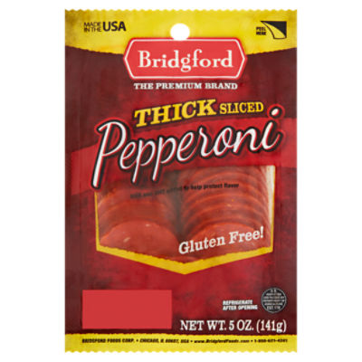 Bridgford Thick Sliced Pepperoni, 5 oz ShopRite