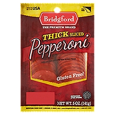 Bridgford Thick Sliced Pepperoni, 5 oz
