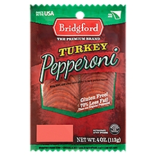 Bridgford Turkey Pepperoni, 4 oz