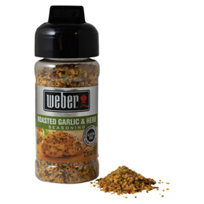 Weber Roasted Garlic & Herb Seasoning, 2.75 oz - Gerbes Super Markets