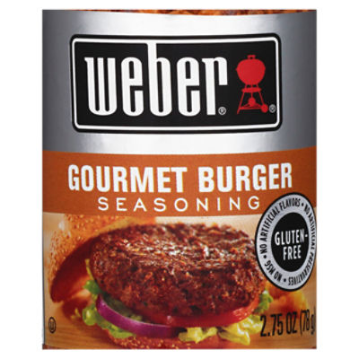 3 Pack Weber Gourmet Burger Seasoning 2.75 oz Each Gluten Free Always Fresh