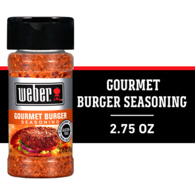 Weber Gourmet Burger Grilling Seasoning, 2.75 oz