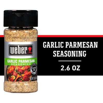 Weber Garlic Parmesan Seasoning, 2.6 oz